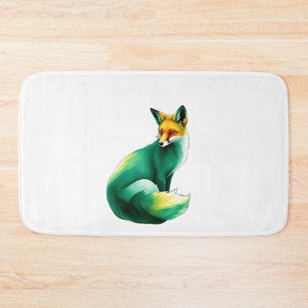 Item preview, Emerald Fox Watercolor Art designed and sold by sharon1210.
