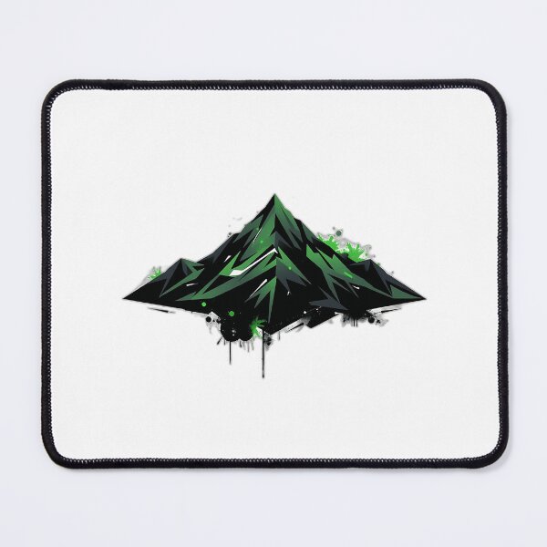 Item preview, Geometric Mountain Charcoal Art designed and sold by sharon1210.