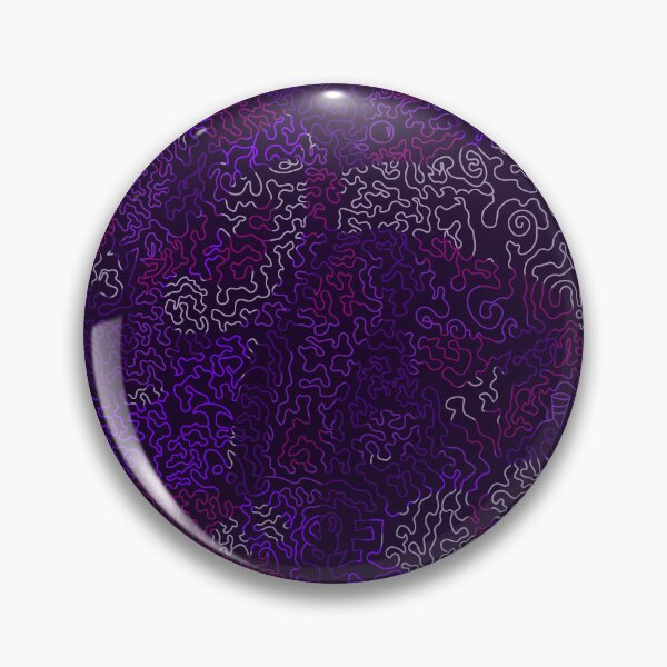Item preview, Laberinto Morado Eléctrico – Patrón Digital Retro Psicodélico designed and sold by Zeddessay.