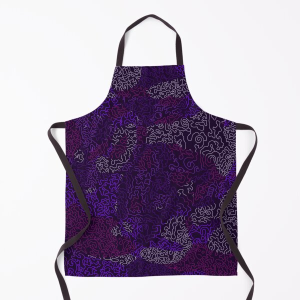 Item preview, Electric Purple Maze – Psychedelic Retro Digital Pattern designed and sold by Zeddessay.