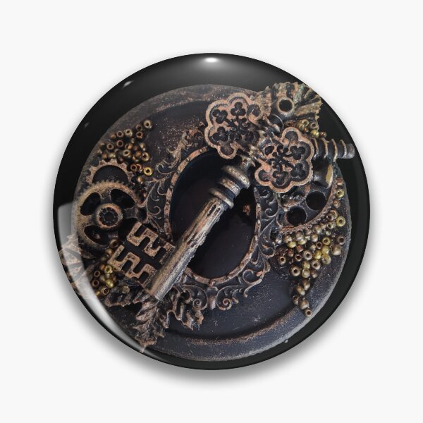 Item preview, Black and Gold Skeleton Key designed and sold by SuspendedDreams.