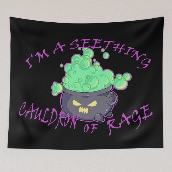 Item preview, I'm a Seething Cauldron of Rage designed and sold by Bat13SJx.