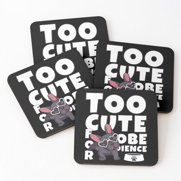Item preview, Funny Dog Lover - Too Cute For Obedience designed and sold by WGBTee.