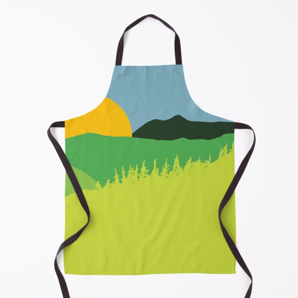Item preview, Retro Mountain scene designed and sold by RoydonRoadTees.