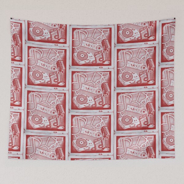 Item preview, Rhythmic Red designed and sold by nature.art.life.love.vision.