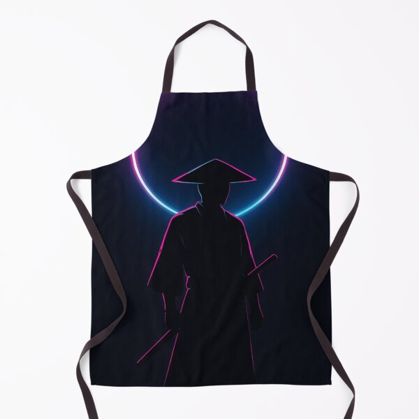 Item preview, Samurai Under Neon Moon Light designed and sold by DeeNewcastle.