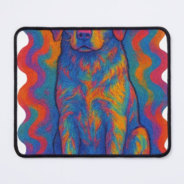 Item preview, Dog psychedelic background designed and sold by Lizandro  Serrano Pacheco.