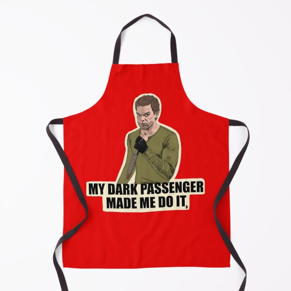 Item preview, Dexter Fan Art – Dark Passenger Quote Illustration designed and sold by from here 2 mars.