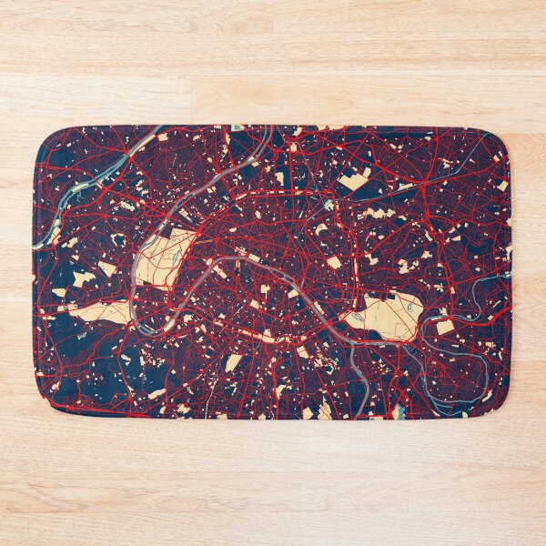 Item preview, Paris City Map of France - Hope designed and sold by deMAP.