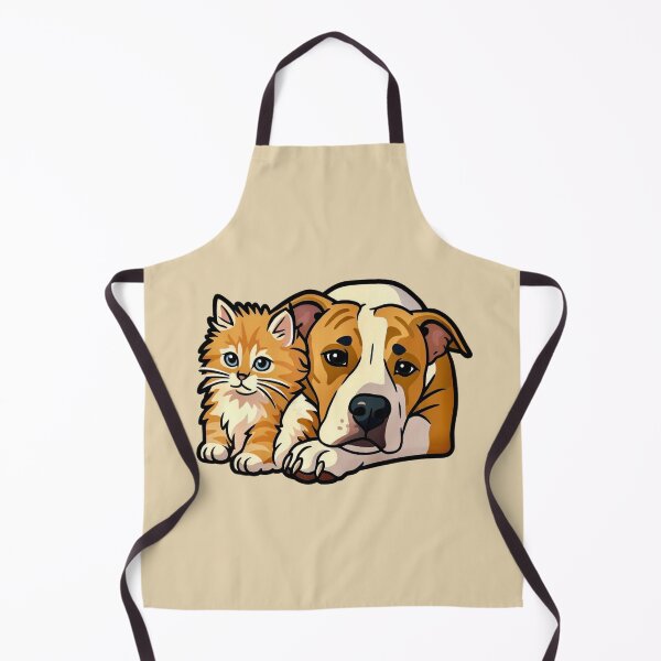 Item preview, Cozy Cat & Dog -- Cute Friendship designed and sold by Myra365Art.