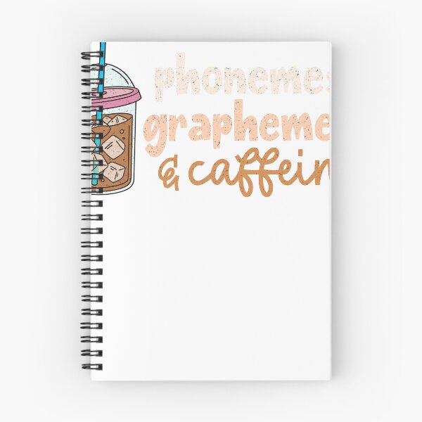 Artikelvorschau, Phoneme, Grapheme und Koffein, Lesen, Zurück zur Schule entworfen und verkauft von AShanDome.