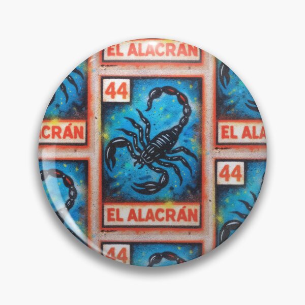 Item preview, Mexican Lottery Card 44 El Alacran The Scorpion designed and sold by retrographics.