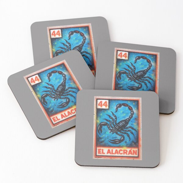 Item preview, Mexican Lottery Card 44 El Alacran The Scorpion designed and sold by retrographics.