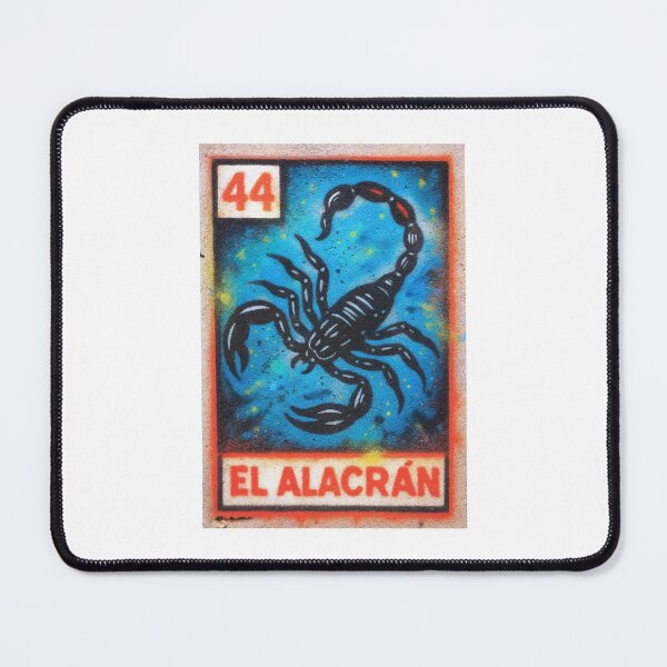 Item preview, Mexican Lottery Card 44 El Alacran The Scorpion designed and sold by retrographics.