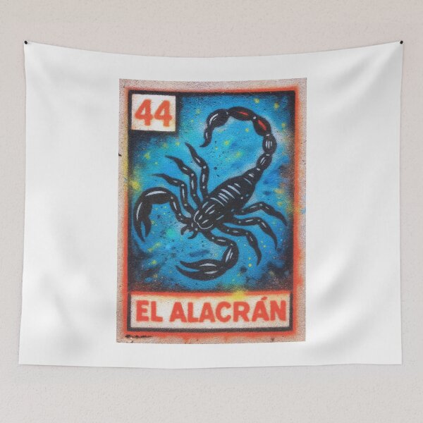 Item preview, Mexican Lottery Card 44 El Alacran The Scorpion designed and sold by retrographics.