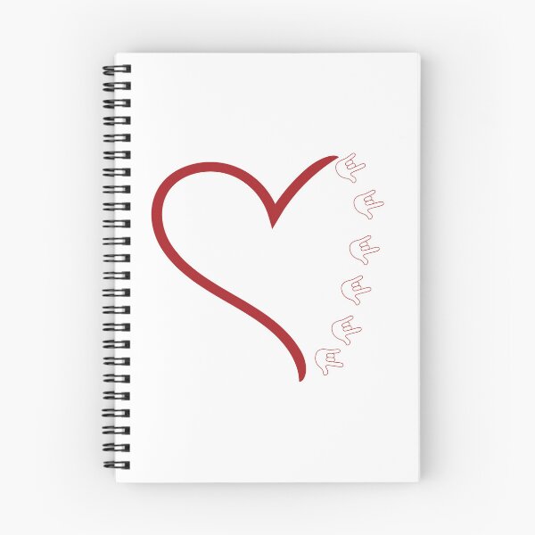 Item preview, Half Heart, Half ASL “I Love You” – Deaf Pride Design designed and sold by TheJCGallery.