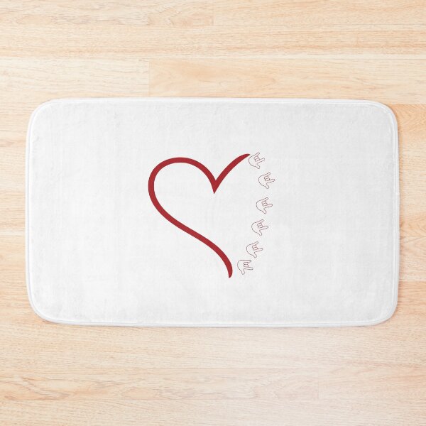 Item preview, Half Heart, Half ASL “I Love You” – Deaf Pride Design designed and sold by TheJCGallery.
