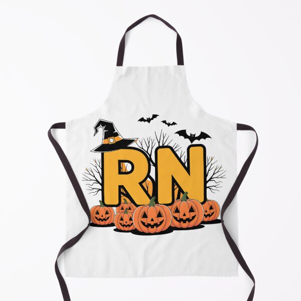 Item preview, RN - Halloween - With bats, pumpkins, scary tree, and witches hat designed and sold by Qtique.