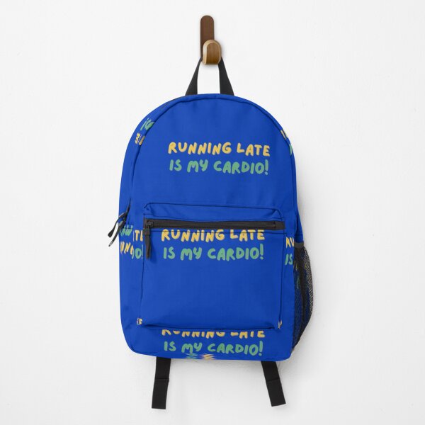Item preview, "Running Late Is My Cardio" Amazing Text Quote Artwork designed and sold by Aldrin Capco.