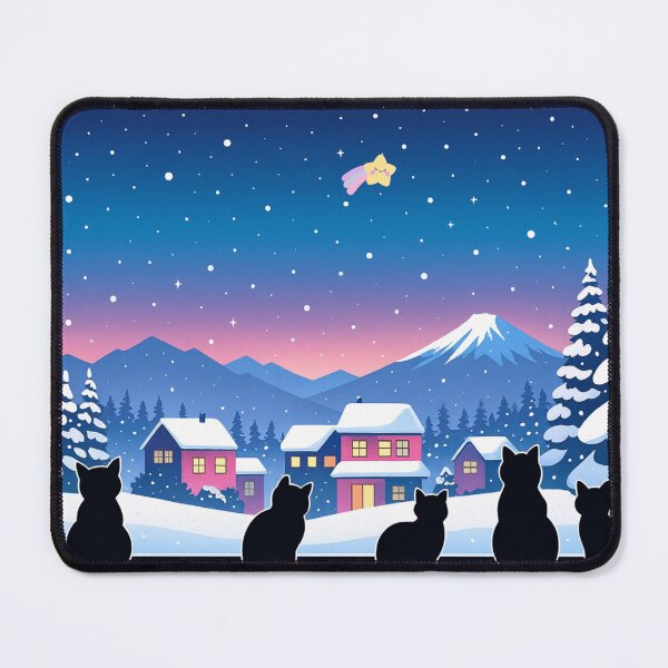 Item preview, Cats Window Snowscape designed and sold by FurryFantasy.