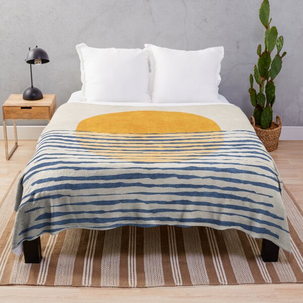 Item preview, Minimalist Seascape Sunset designed and sold by FAROSSTUDIO.