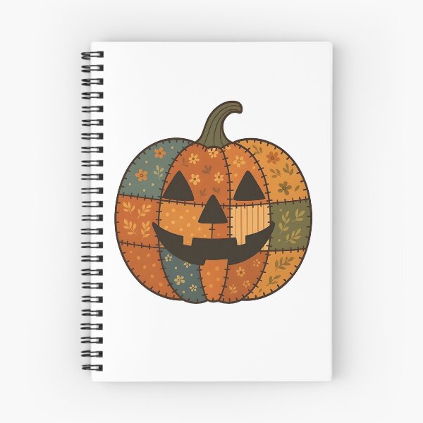 Item preview, Retro Patchwork Halloween Pumpkin designed and sold by Felixlagerfeld.