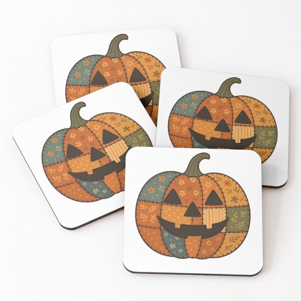 Item preview, Retro Patchwork Halloween Pumpkin designed and sold by Felixlagerfeld.