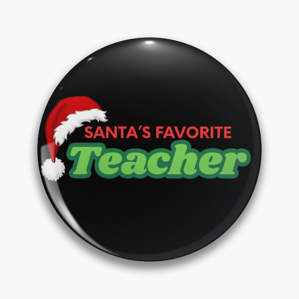 Artikelvorschau, Santas Lieblingslehrer entworfen und verkauft von OliveStreetDesigns.