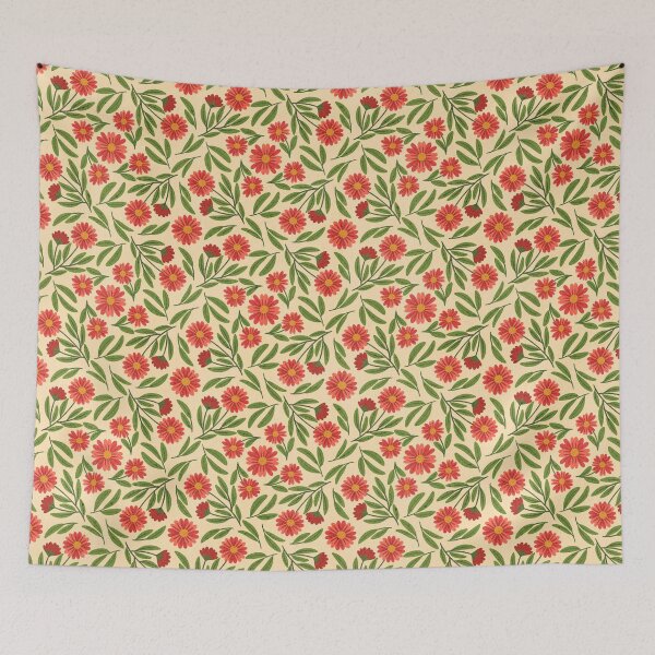 Aperçu de l'œuvre La lumière du soleil embrasse la fleur rouge créée et vendue par Maximuse Store.