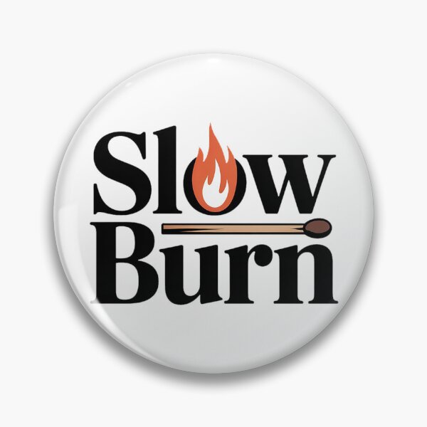 Item preview, Slow Burn Book Club designed and sold by Love Between Pages.