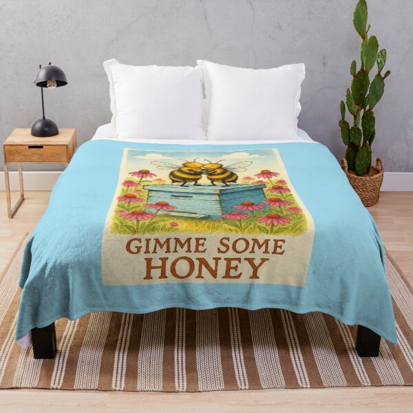 Item preview, Bees in Love: Gimme Some Honey designed and sold by Tridentulus.
