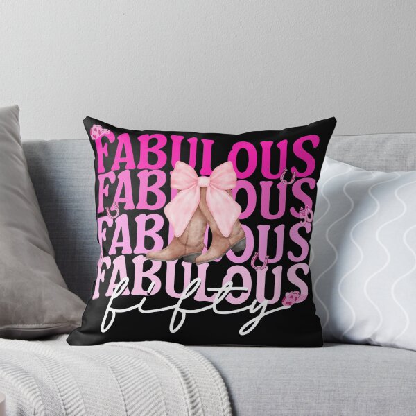 Item preview, Fifty and Fabulous Country Coquette design designed and sold by Grade A Gifts.
