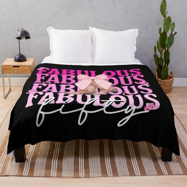 Item preview, Fifty and Fabulous Country Coquette design designed and sold by Grade A Gifts.