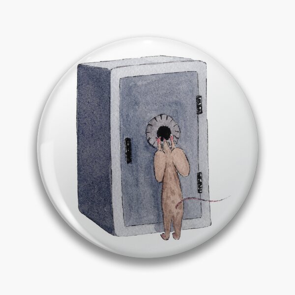 Item preview, Mouse Thief Cracking a Safe in Watercolor designed and sold by srsig designs.