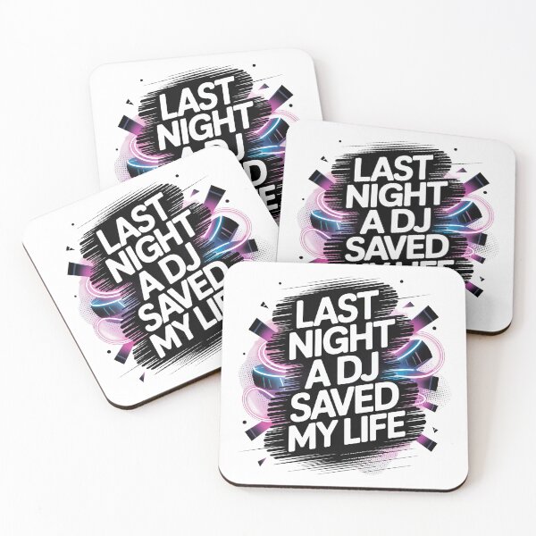 Item preview, Last Night A DJ Saved My Life designed and sold by graphic-genie.