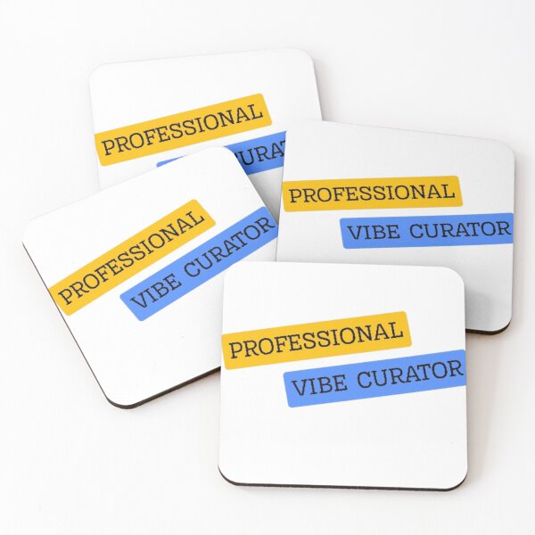 Item preview, "Professional Vibe Curator" Amazing Tagline Text Artwork designed and sold by Aldrin Capco.