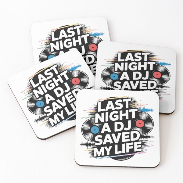 Item preview, Last Night A DJ Saved My Life designed and sold by graphic-genie.