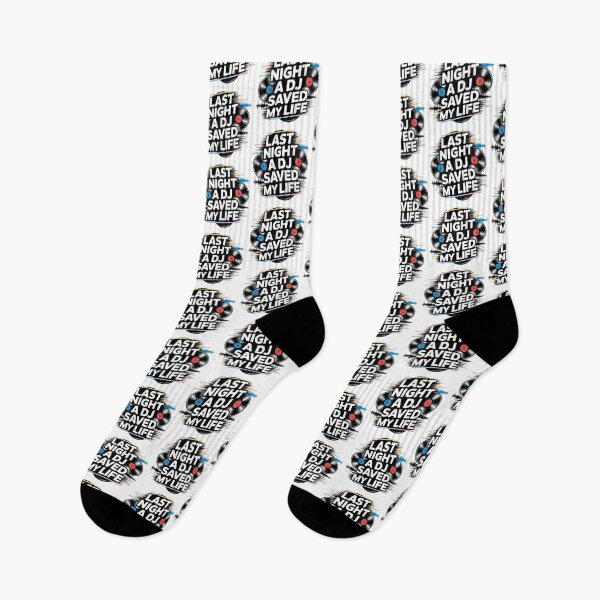 Item preview, Last Night A DJ Saved My Life designed and sold by graphic-genie.