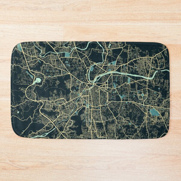 Item preview, Pune City Map of Maharashtra, India - Summer designed and sold by deMAP.