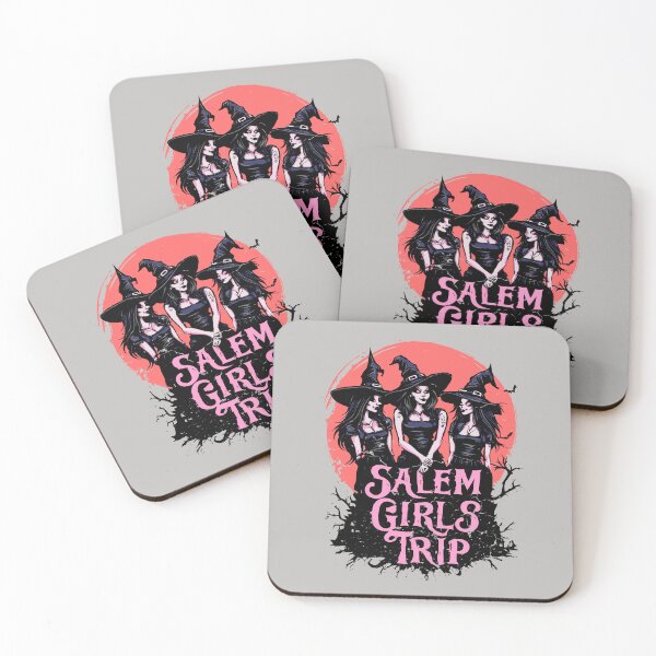 Item preview, Salem Girls Trip - Cute Funny Vintage Halloween Witches designed and sold by Urban-Alien.