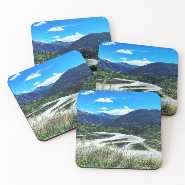 Item preview, New Zealand - South Island Glacial Streams designed and sold by JustYourTypeAus.