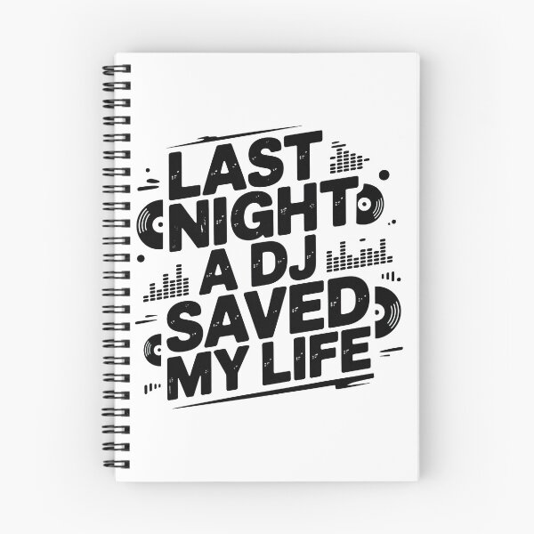 Item preview, Last Night A DJ Saved My Life designed and sold by graphic-genie.
