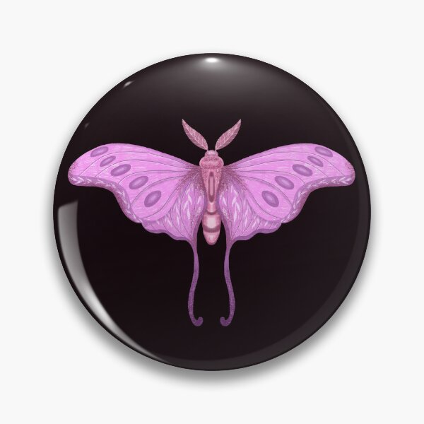Item preview, Feminine purple pink moth designed and sold by pinkyfish1010.