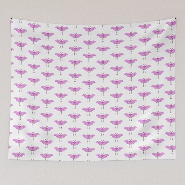 Item preview, Feminine purple pink moth designed and sold by pinkyfish1010.