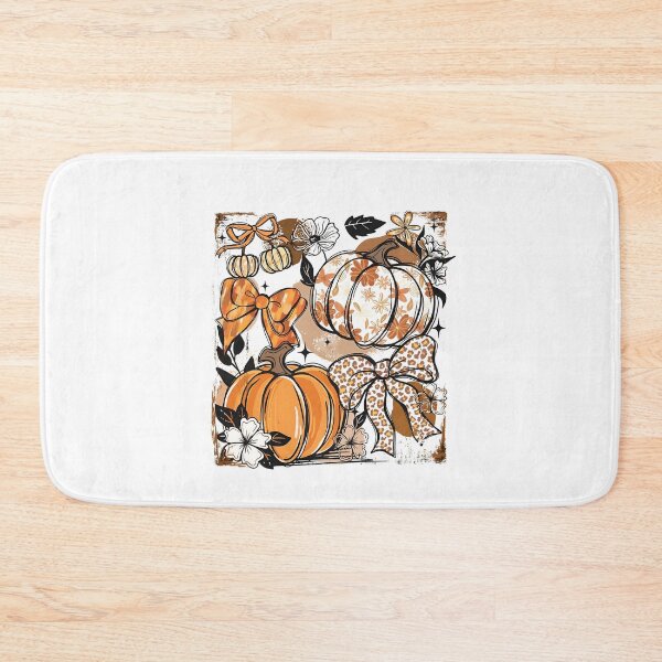 Item preview, Floral Fall Pumpkin designed and sold by Felixlagerfeld.