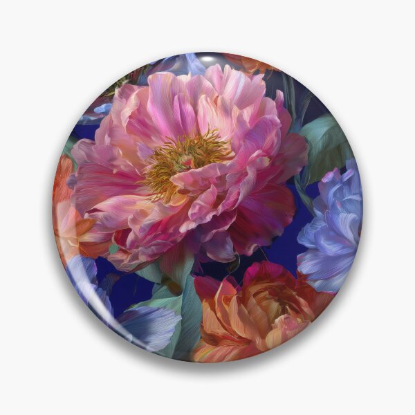 Item preview, Hyperreal Surreal Floral Bloom Pattern designed and sold by DarklingAnubiss.