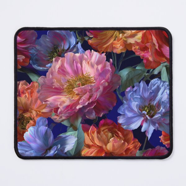 Item preview, Hyperreal Surreal Floral Bloom Pattern designed and sold by DarklingAnubiss.