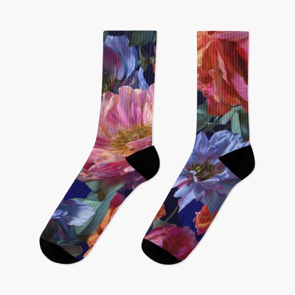 Item preview, Hyperreal Surreal Floral Bloom Pattern designed and sold by DarklingAnubiss.