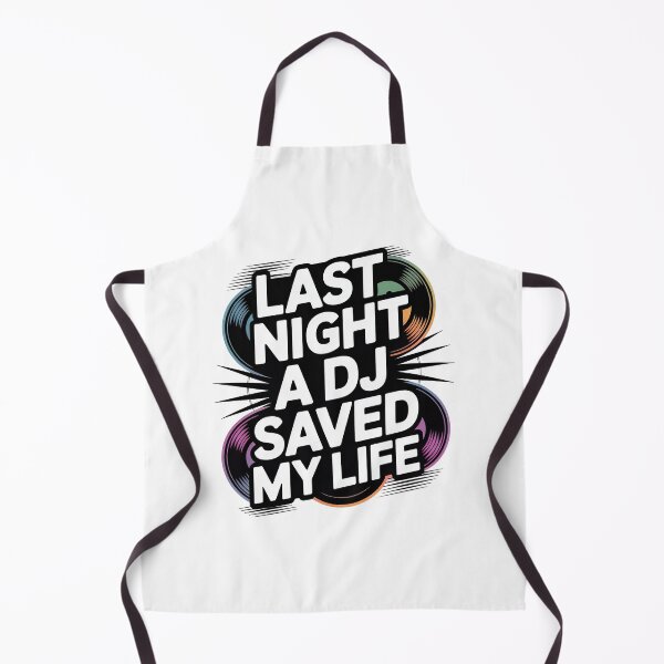 Item preview, Last Night A DJ Saved My Life designed and sold by graphic-genie.