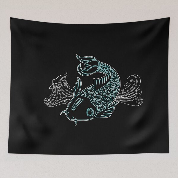 Item preview, Bioluminescent Koi designed and sold by Stacey Roman.